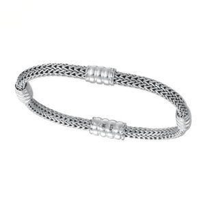 John Hardy Silver Extra Small Four-Station Bracelet